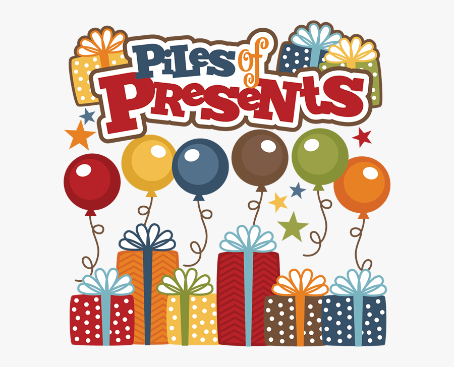 Transparent Pile Of Presents Png - Pile Of Bday Gifts Png, Transparent Clipart