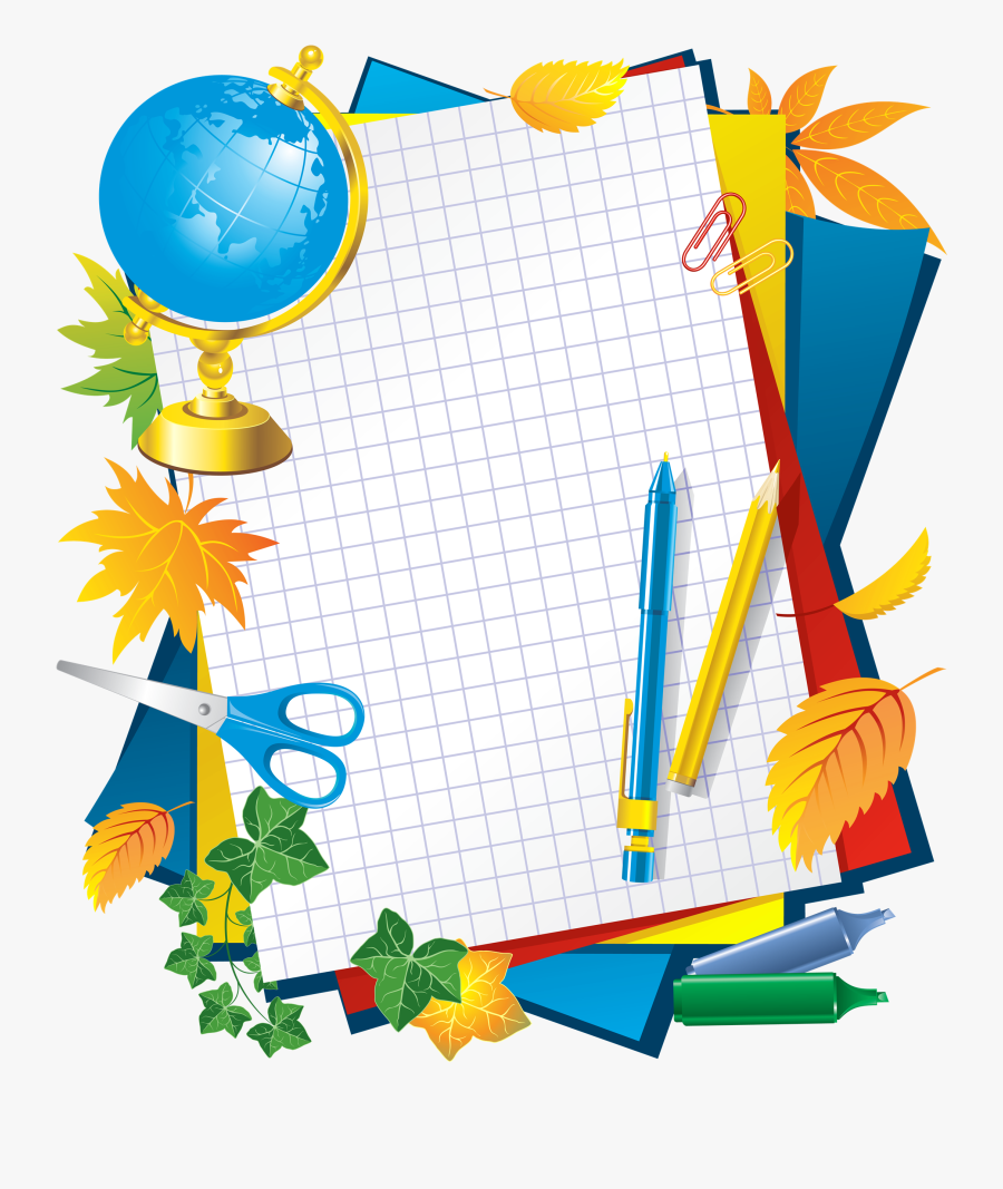 Clip Art Pinterest - Background Design For School, Transparent Clipart
