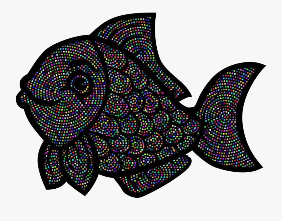 Fish,stained Glass,drawing - Colorful Fishing Fish Clip Art, Transparent Clipart
