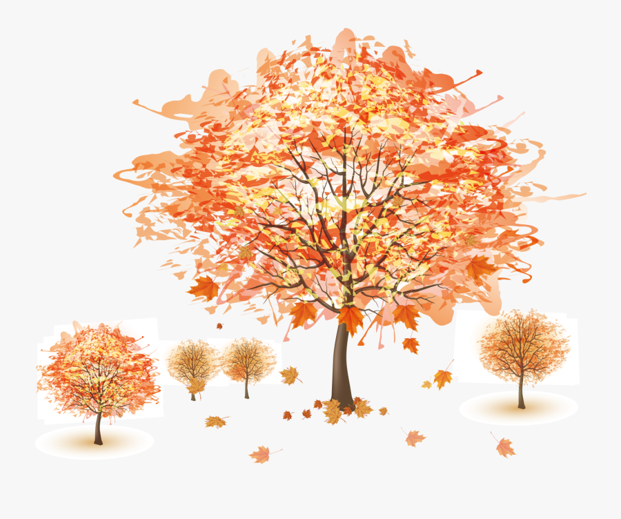 Autumn Tree Royalty-free - Cute Autumn Wallpaper Hd, Transparent Clipart