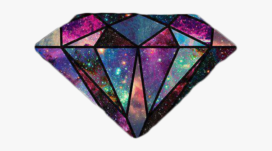 Purple,triangle,stained - Diamond Swag, Transparent Clipart