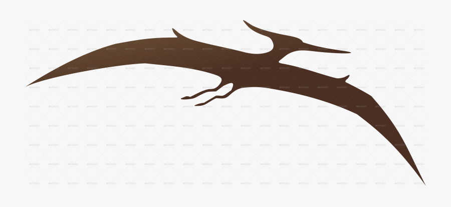 Pterodactyl With No Background - Pterodactyl Transparent Background, Transparent Clipart