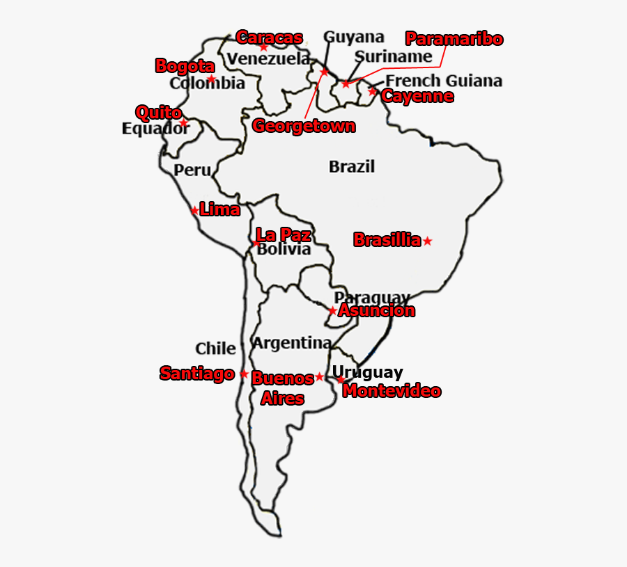 Capitals In Latin America Quiz, Transparent Clipart
