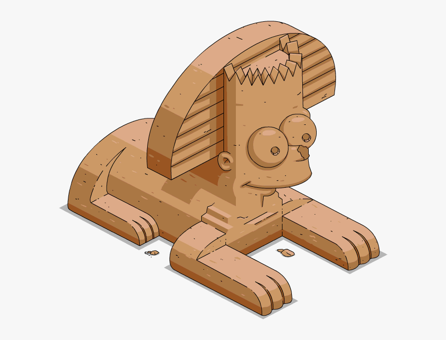 Bart Sphinx, Transparent Clipart