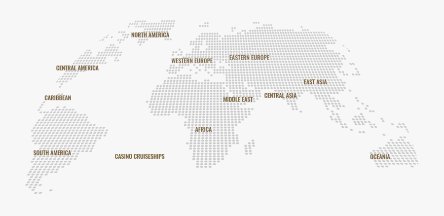World Casino Directory - 세계 지도 일러스트, Transparent Clipart