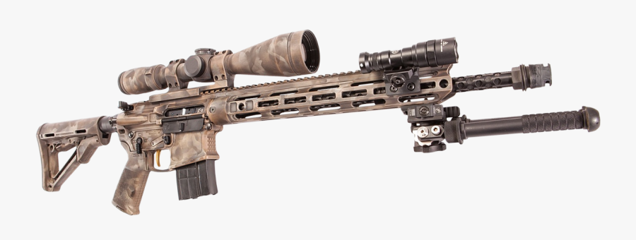 Modern Carbine 6.8, Transparent Clipart