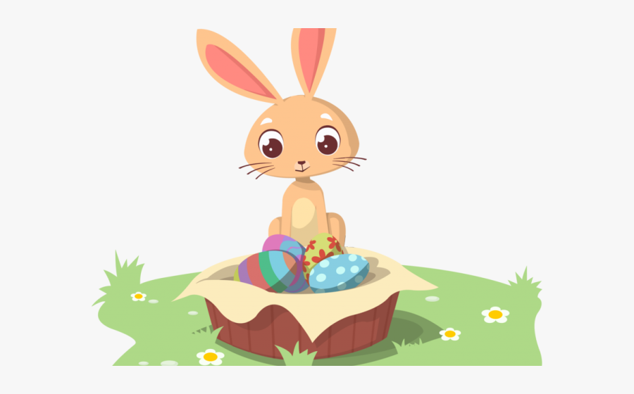 Easter Eggs Clipart Easter Bunny - Easter Bunny Illustration Png, Transparent Clipart