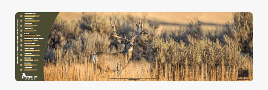 Hunting Rifle Maintenance Pad Deer - Savanna, Transparent Clipart