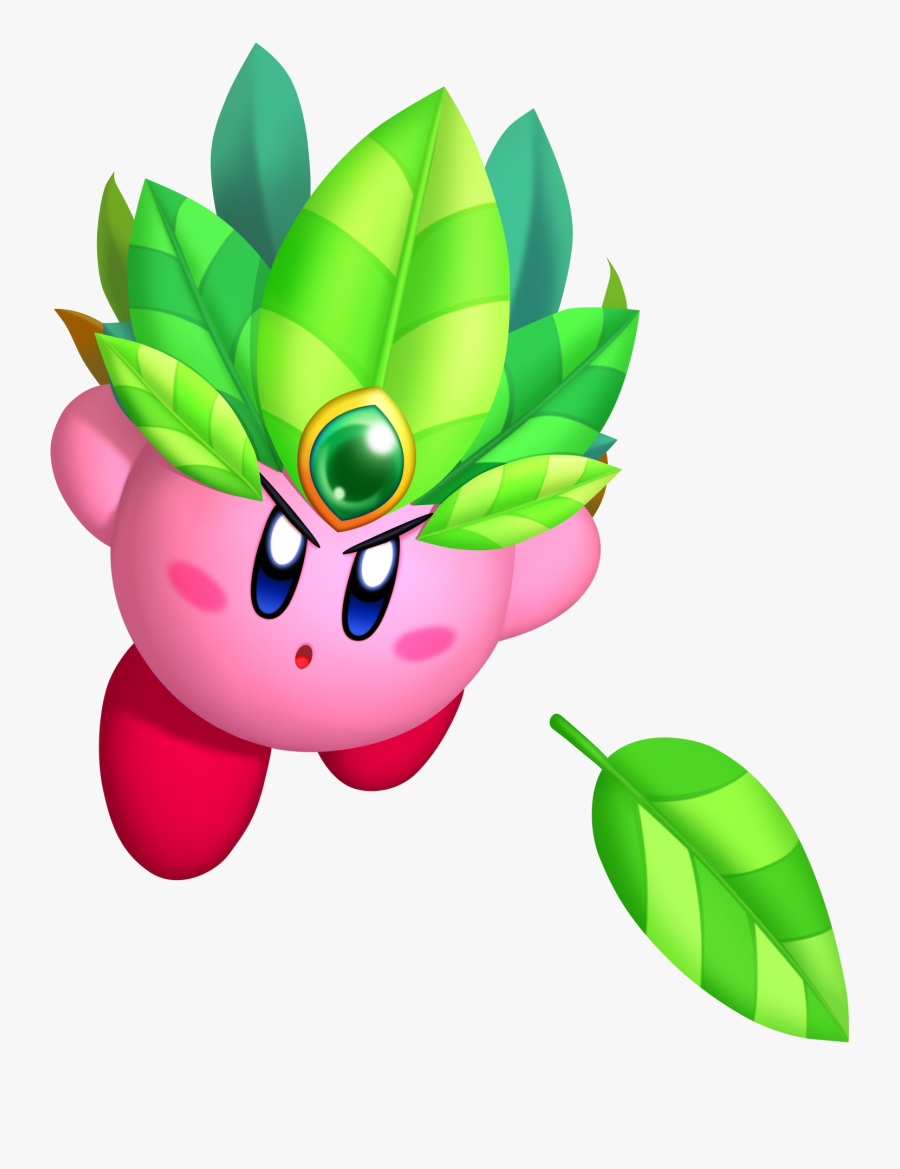 Kirby Return To Dreamland Clipart And More - Leaf Kirby Png, Transparent Clipart