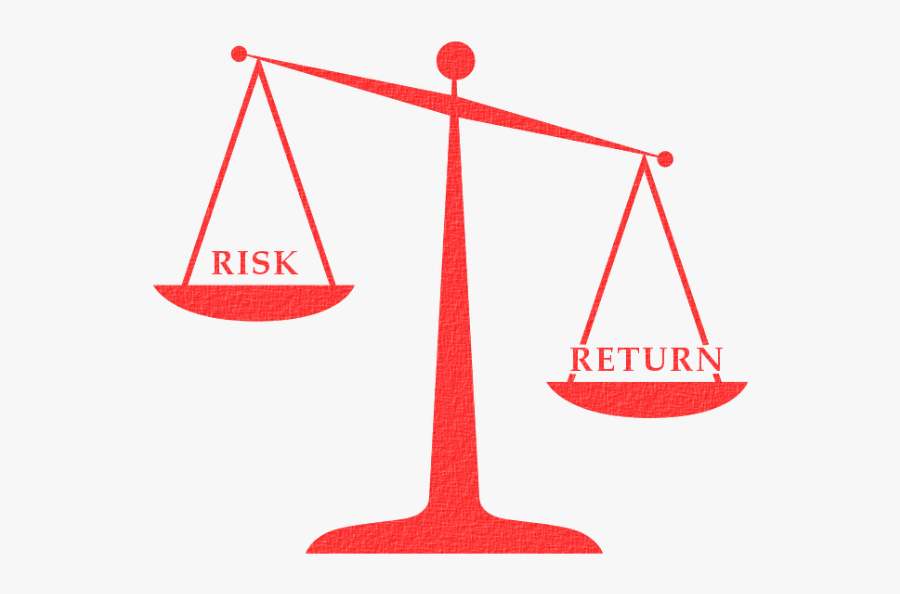 Risk Return Balance - Scales Heavy And Light, Transparent Clipart