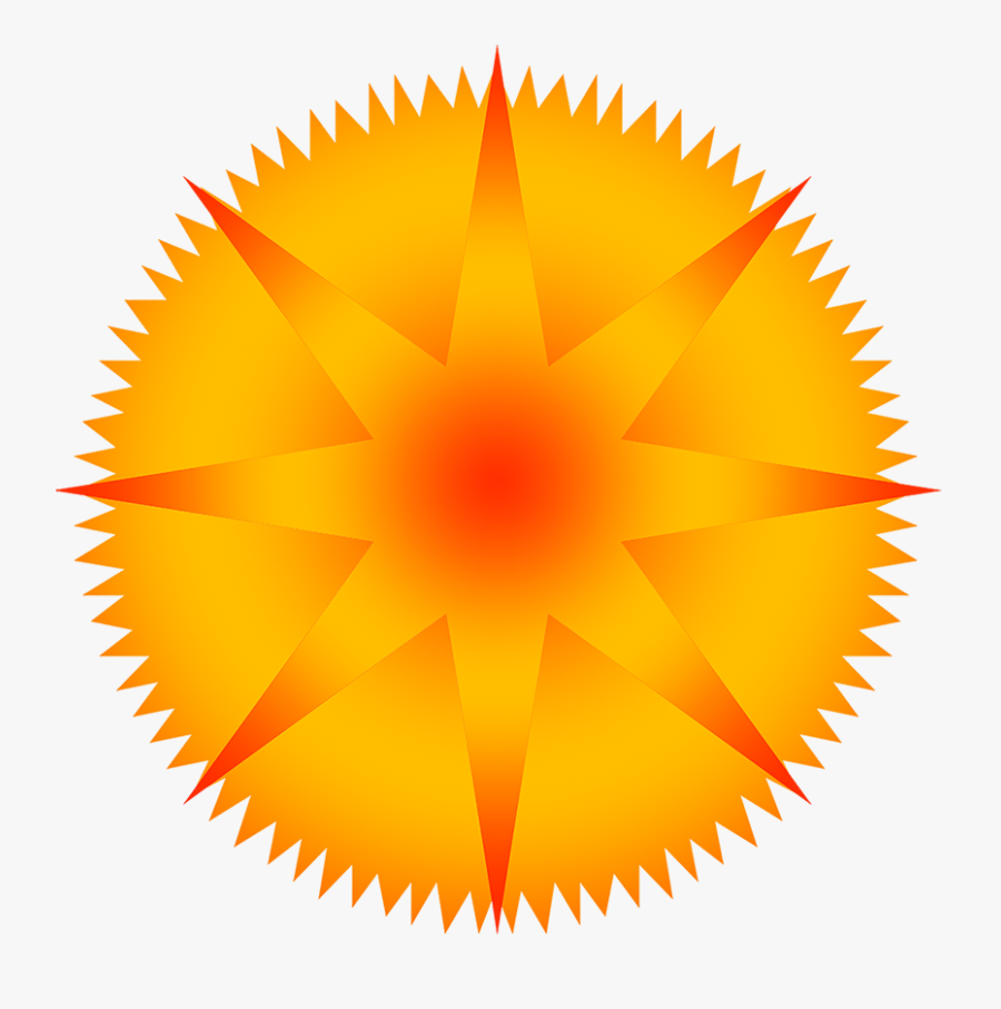 Orange Star Image - Parent Back To School Night, Transparent Clipart