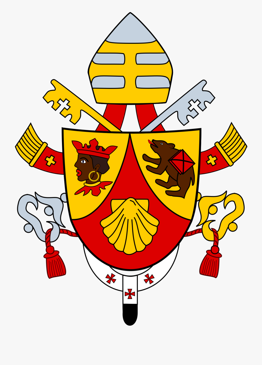 Pope Clipart Papal Tiara - Papal Crest, Transparent Clipart
