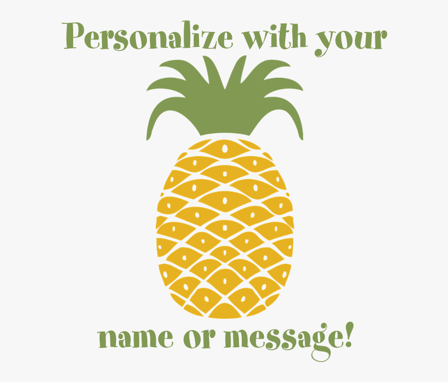 Transparent Cute Pineapple Png - Cute A Pineapple, Transparent Clipart