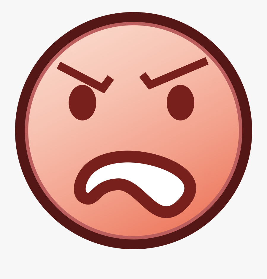 Angry Emoji Png Free Download - Angry Emoji Png Transparent, Transparent Clipart