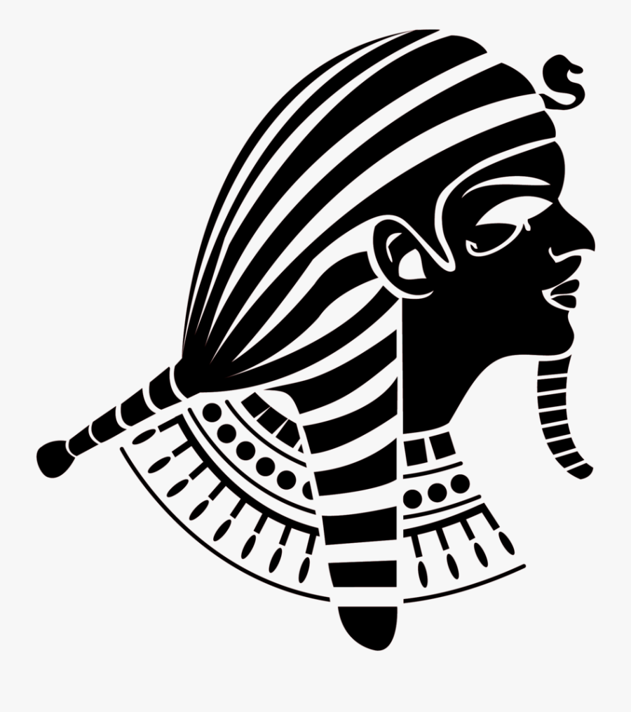 Pharaoh Vector Gangster Svg Black And White - Linbo3 Whispering Gallery Mode, Transparent Clipart