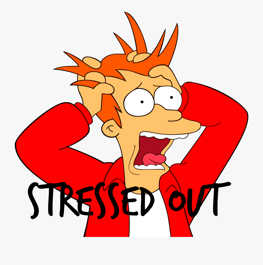 2) Toxicity - - Futurama Png Clipart (2819x2603), Png - Futurama Fry Pulling Hair, Transparent Clipart