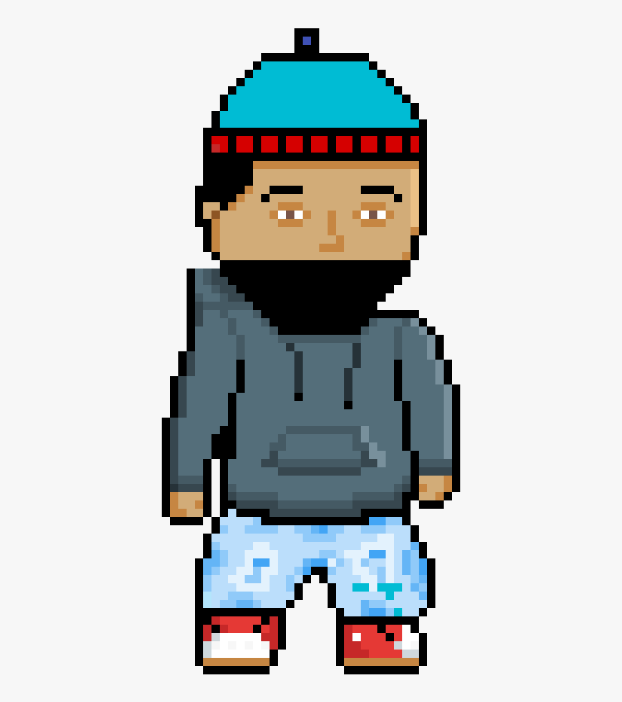 Cartoon Clipart , Png Download - Derp Face Pixel Art, Transparent Clipart