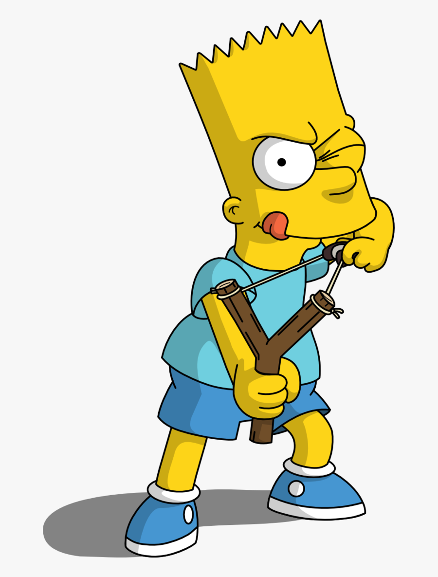 Bart Clipart Gangsta - Simpson Png, Transparent Clipart