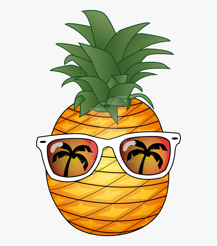 Transparent Pineapple Clipart - Transparent Background Pineapple Cartoon, Transparent Clipart