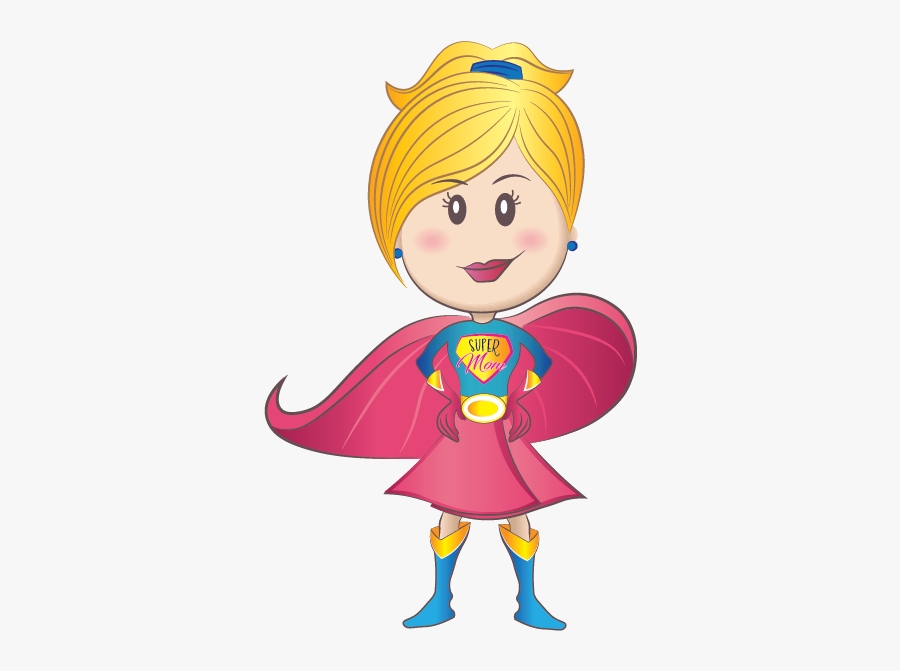 Super Mom Clipart Png, Transparent Clipart