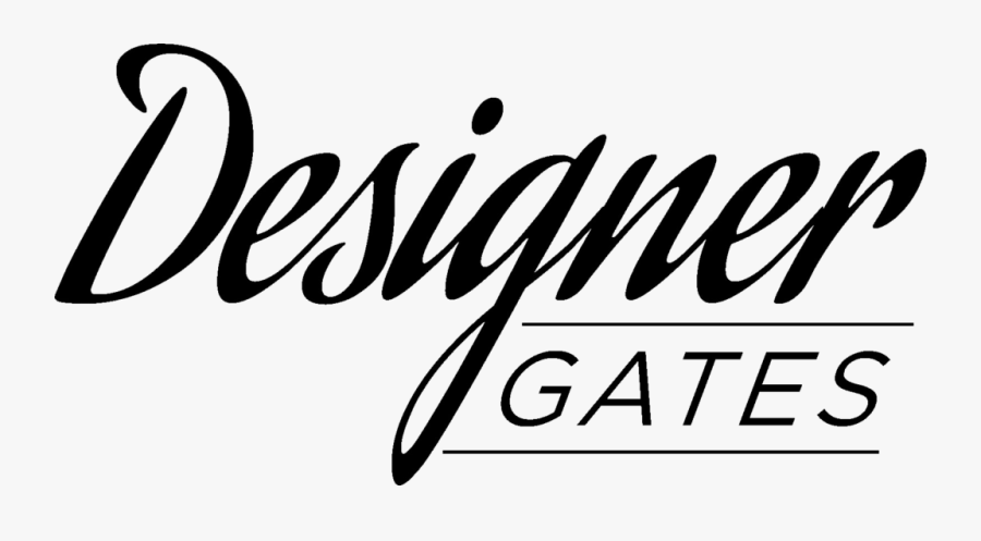Designer Gates Logo With Transparent Background Www - Calligraphy, Transparent Clipart