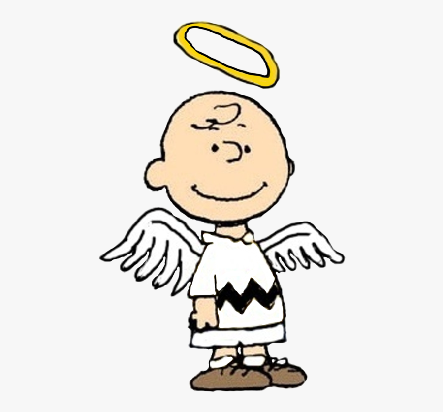 Angel Wings Clipart Worldartsme - Charlie Brown Angel, Transparent Clipart