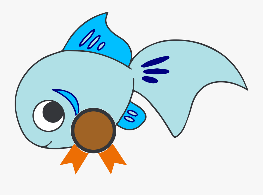 Guppy Medal Bronze", Transparent Clipart