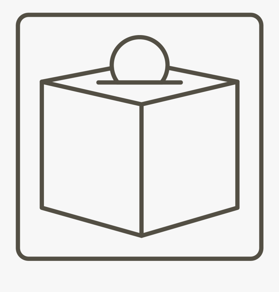 Donate And Support - 3d Shapes Clipart Black And White, Transparent Clipart