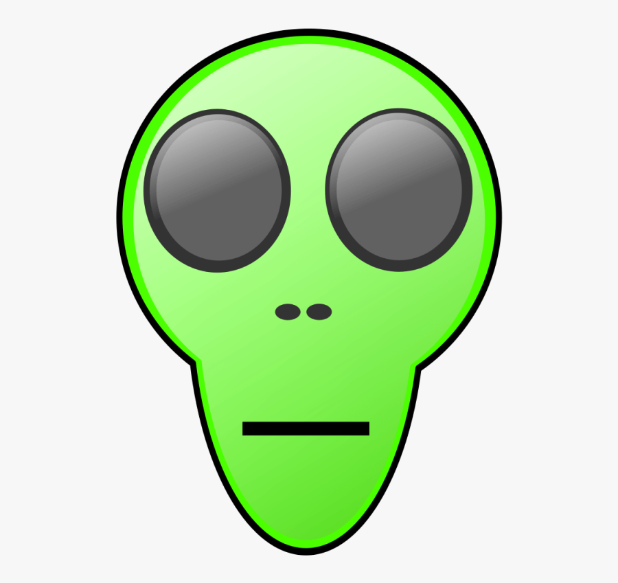 Transparent Alien Head Clipart, Transparent Clipart