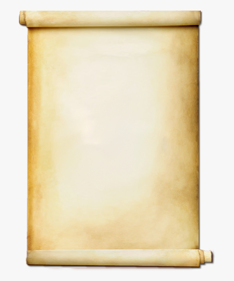 Yahweh God Blessing Liturgy Prayer Scroll Clipart - Old Scroll Paper Background, Transparent Clipart