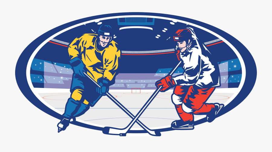 Ice Hockey Png Hd Image - Stade De Hockey Sur Glace Dessin, Transparent Clipart