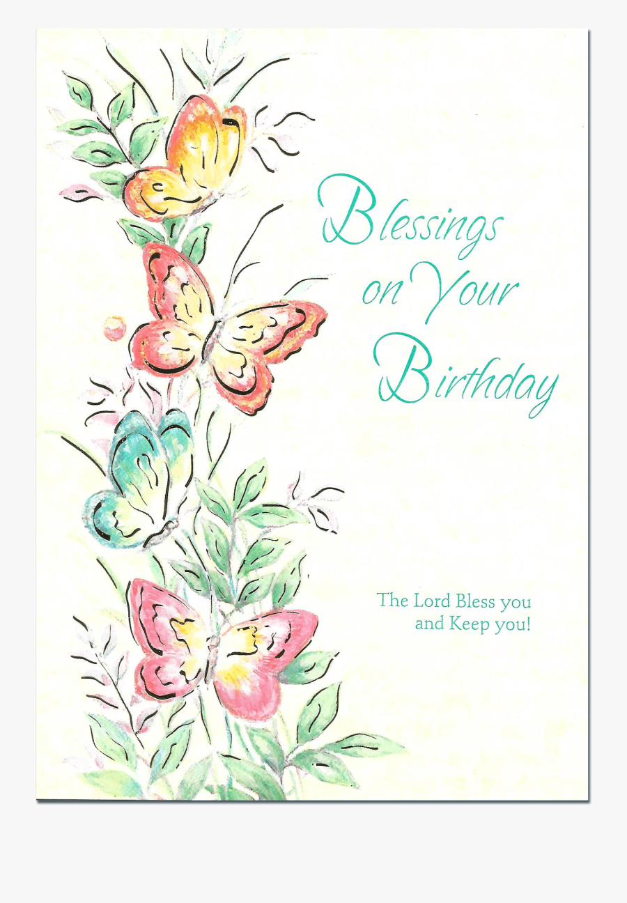 Clip Art Birthday Blessings Images - Illustration , Free Transparent