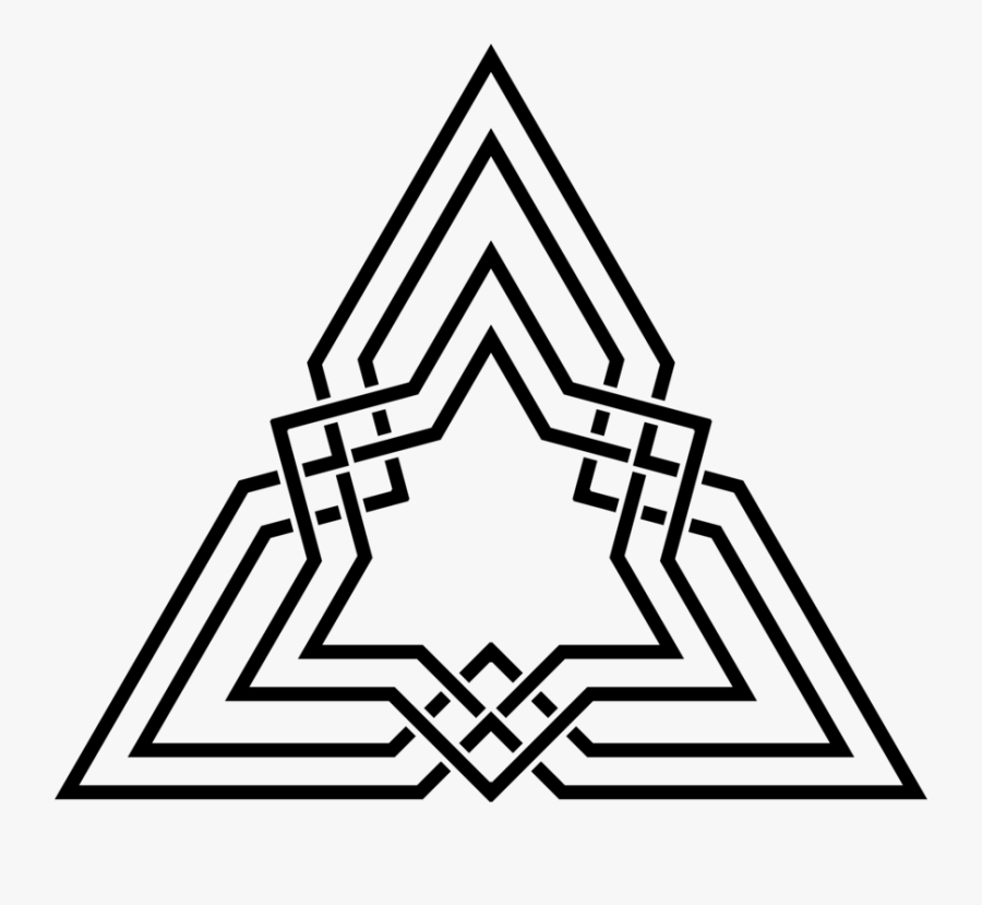 Triangle,symmetry,symbol - Alchemical Symbol Triangle And Circle, Transparent Clipart