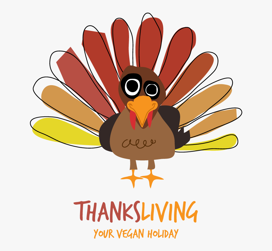 Happy Thanksliving Mr Mrs - Cartoon, Transparent Clipart