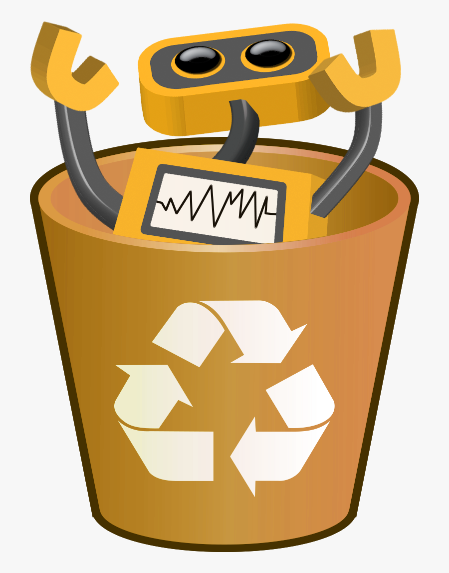 Recycling Bin Transparent Background, Transparent Clipart