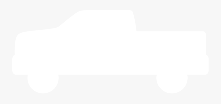 Pickup Truck Silhouette By Paperlightbox, Transparent Clipart