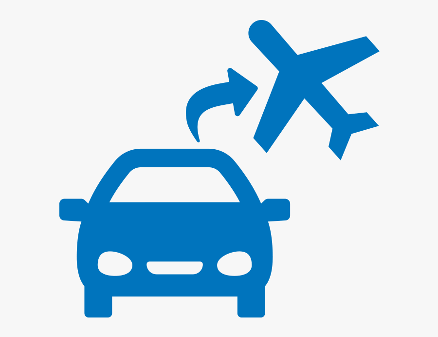 Air Pollution Drive Less - Airport Pick Up Icon, Transparent Clipart