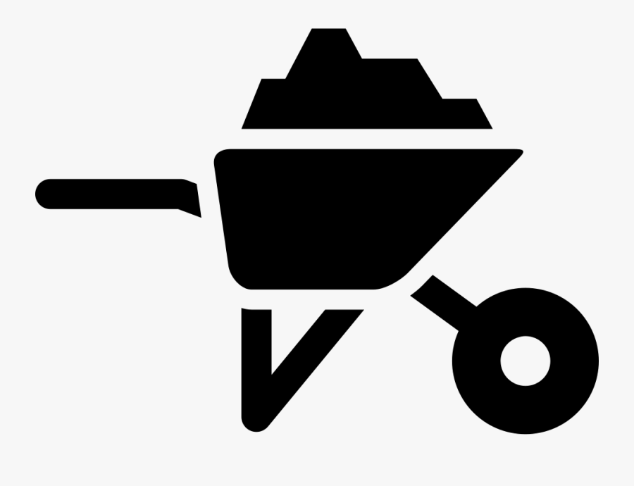 Barrow With Materials Svg - Construction Material Icon Png, Transparent Clipart