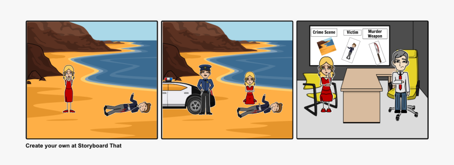 Murder Clipart Crime Scene Investigation - Crime Scene Story Board, Transparent Clipart