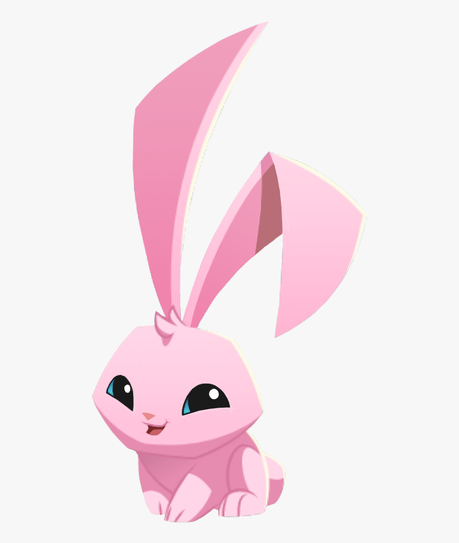 Pink Bunny, Transparent Clipart