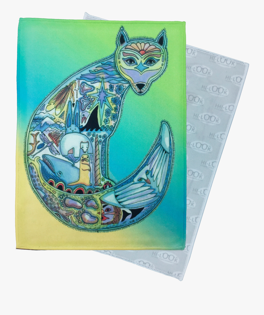 Transparent Arctic Fox Png - Arctic Fox Totem Pole, Transparent Clipart