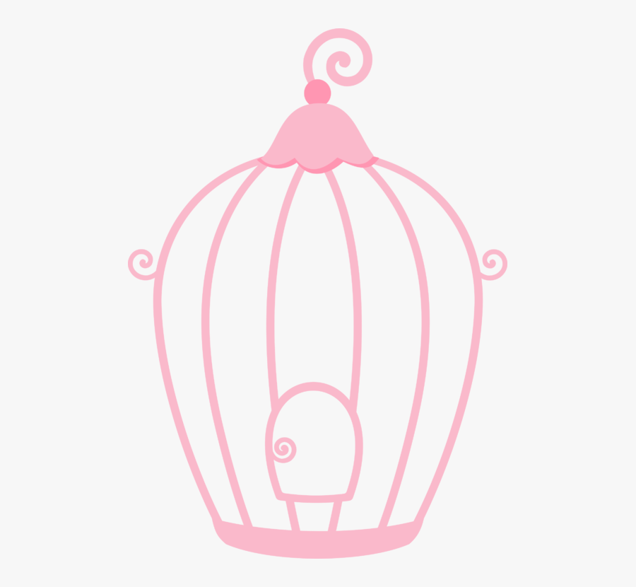 Gaiola Rosa Png, Transparent Clipart