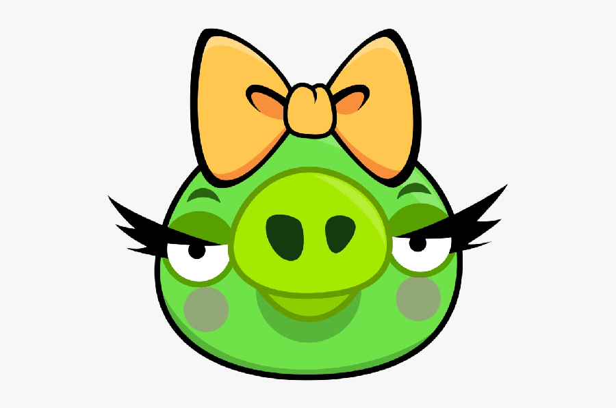 Angry Birds Girl Characters, Transparent Clipart