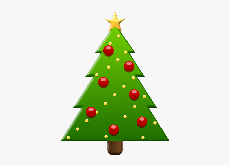 Clip Art Christmas Holiday Tree, Transparent Clipart