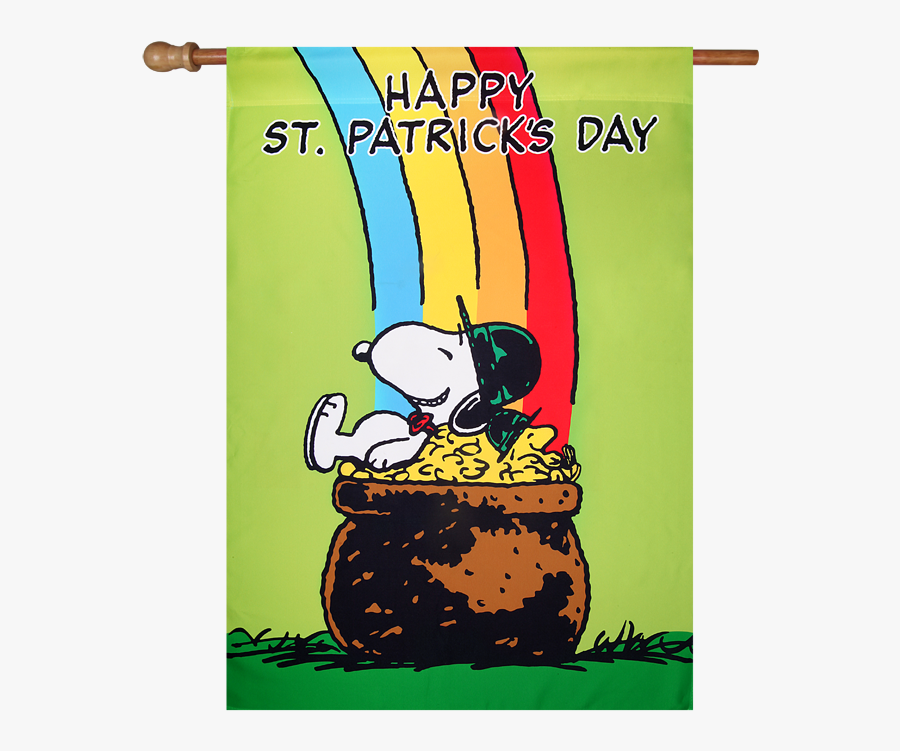 Patricks Day Clipart Peanuts - Peanuts Gang St Patricks Day, Transparent Clipart