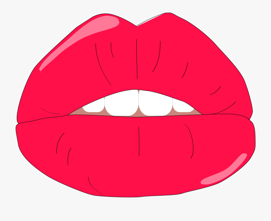 Transparent Pouting Lips Clipart, Transparent Clipart