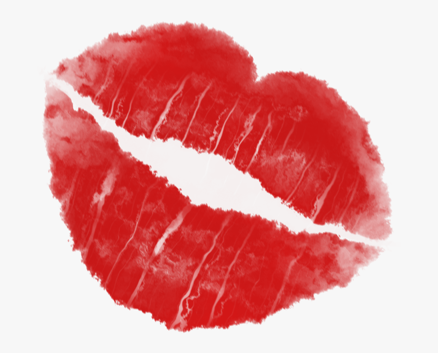 Lips Kiss Png Image - Red Lipstick Kiss, Transparent Clipart
