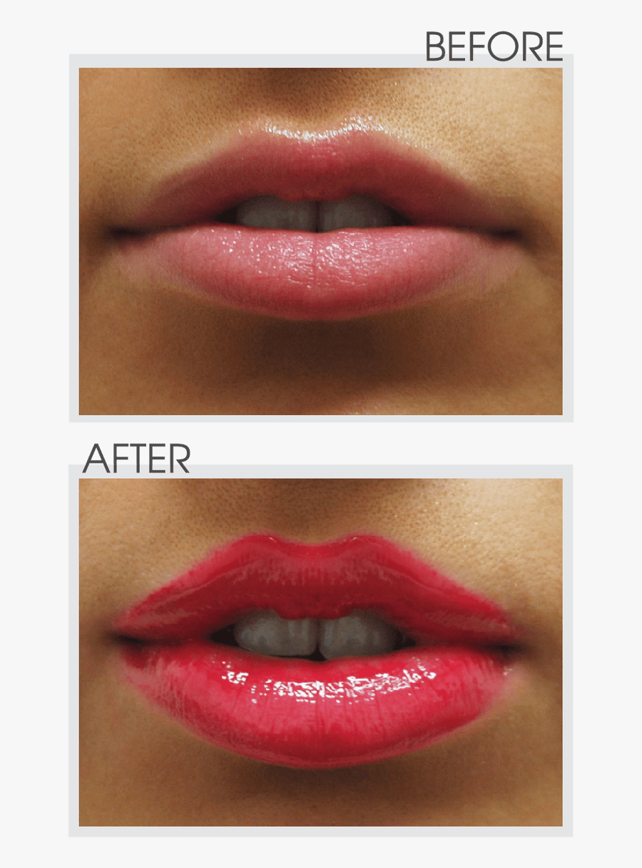 Transparent Pouting Lips Clipart - Lip Gloss, Transparent Clipart