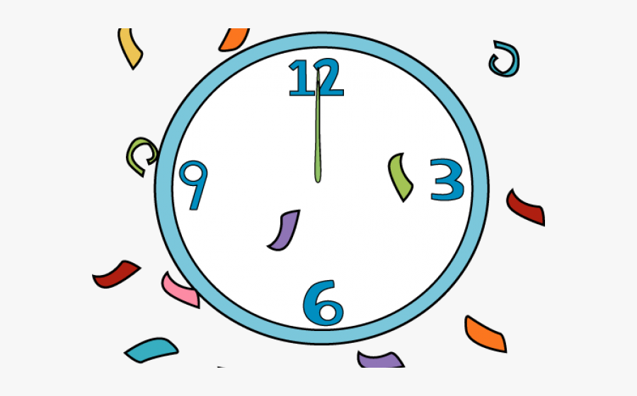 Clock Clipart New Year , Png Download - Circle, Transparent Clipart