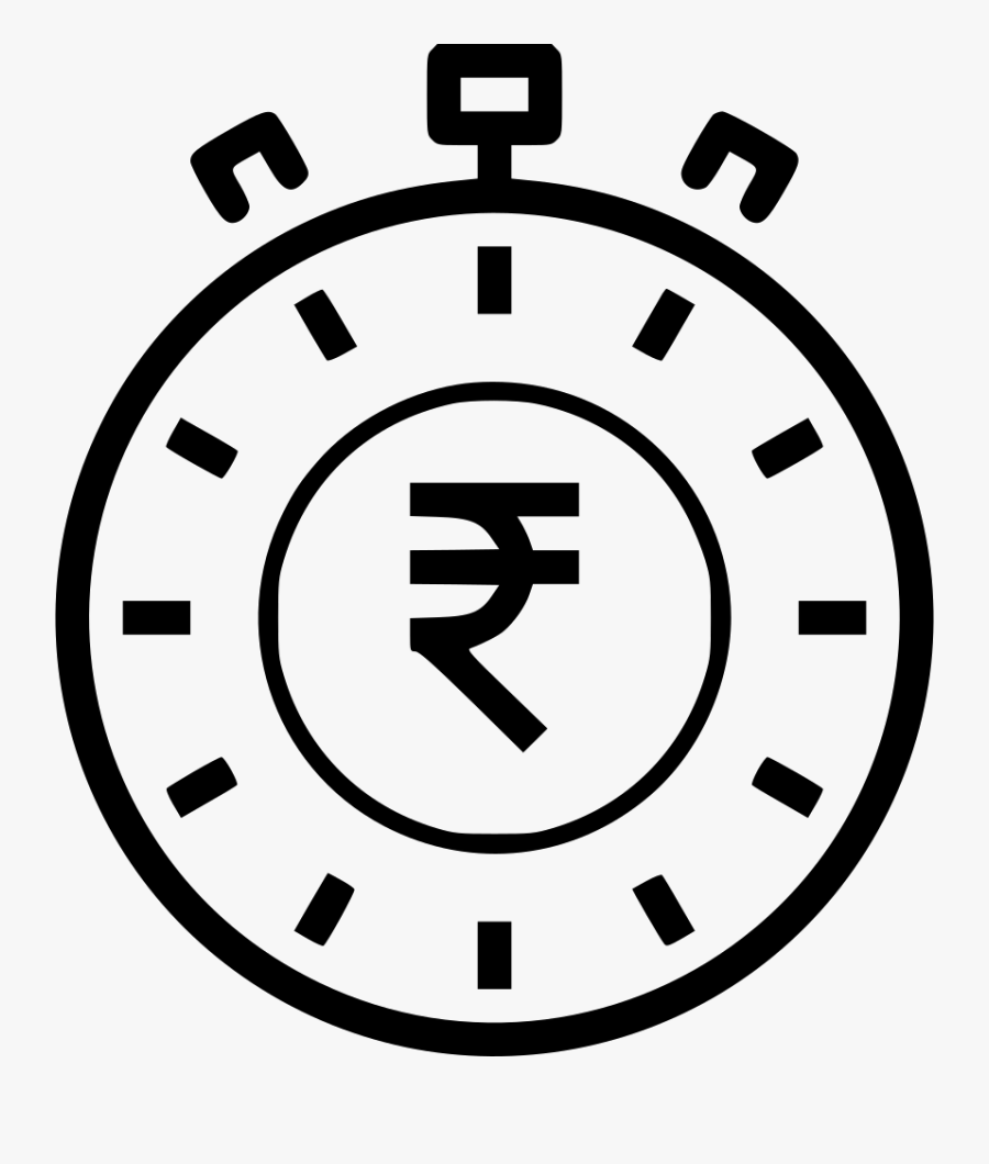 Clipart Clock Deadline - Clock Icon, Transparent Clipart